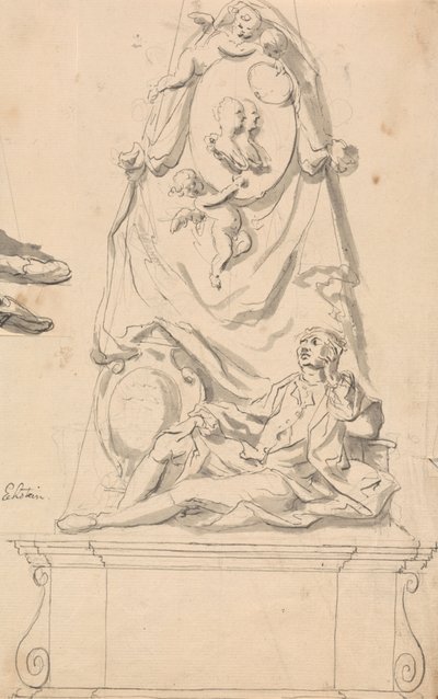 Progetto per Monumento Funerario da John Eckstein