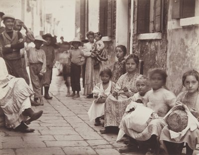 Burano - Lavoratrici di merletti da John Edward Alyosius Steggall