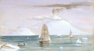 Isola di Beaufort e Monte Erebus. Scoperto il 28 gennaio 1841 da John Edward Davis