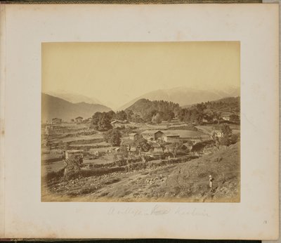 Un villaggio del Kashmir da John Edward Saché