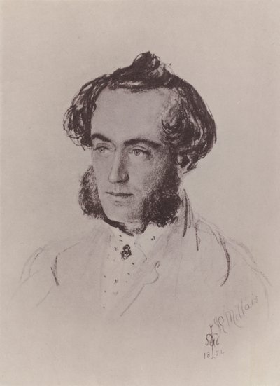 John Leech (incisione) da John Everett (after) Millais