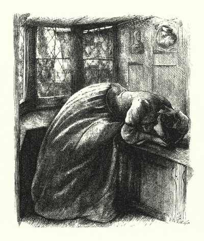 Mariana da John Everett (after) Millais