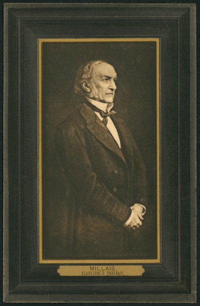 William Gladstone, Primo Ministro britannico da John Everett (after) Millais