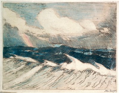 Paesaggio marino - onde azzurre pallide 5 