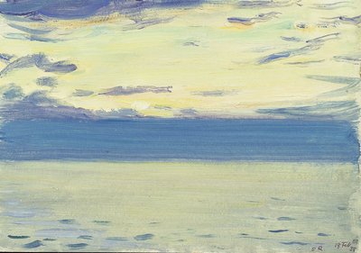 Paesaggio marino dal 