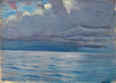 Paesaggio marino dal 
