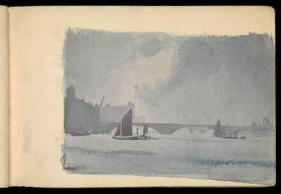Paesaggio marino, taccuino da John Everett