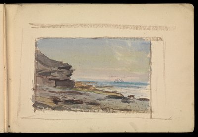 Paesaggio marino, taccuino da John Everett