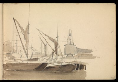 Paesaggio marino, taccuino da John Everett