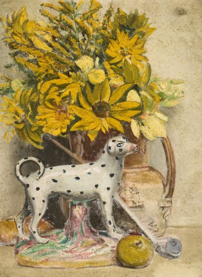 Natura morta (Cane maculato) da John Everett