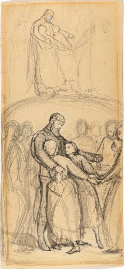 Uno studio per "Il riscatto da John Everett Millais