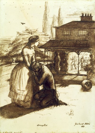 Accettato, 1853 da John Everett Millais