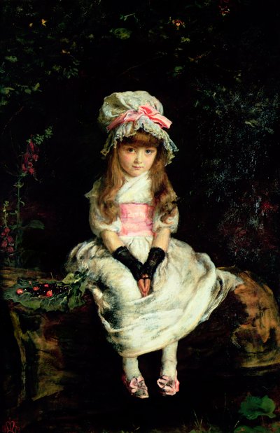 Ciliegie mature, 1879 da John Everett Millais