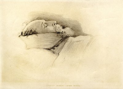 Dickens, il Giorno Dopo la Sua Morte, 1870 da John Everett Millais