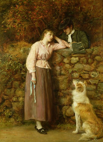Effie Deans, da Il cuore di Midlothian di Sir Walter Scott, 1877 da John Everett Millais