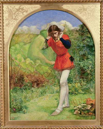 Ferdinando attirato da Ariel, 1849-50 da John Everett Millais