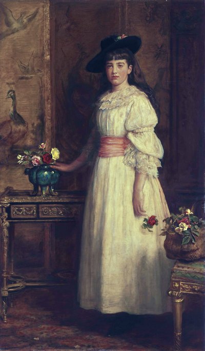 Gertrude Vanderbilt Whitney di John Everett Millais (1829-1896) da John Everett Millais