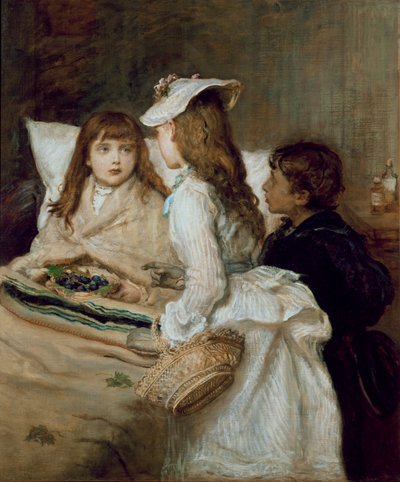 Guarigione da John Everett Millais