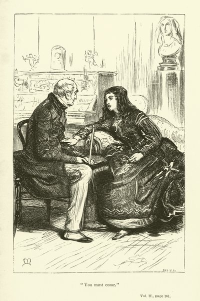 Illustrazione per Phineas Finn di Anthony Trollope da John Everett Millais