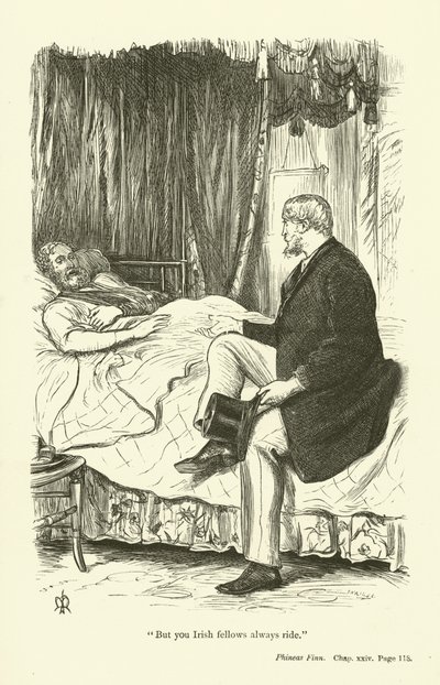 Illustrazione per Phineas Finn di Anthony Trollope da John Everett Millais