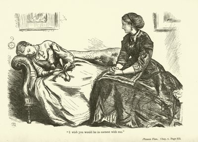 Illustrazione per Phineas Finn di Anthony Trollope da John Everett Millais