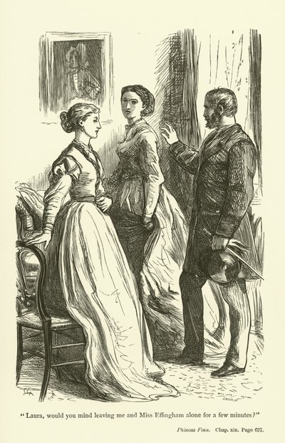 Illustrazione per Phineas Finn di Anthony Trollope da John Everett Millais