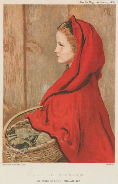 Cappuccetto Rosso da John Everett Millais