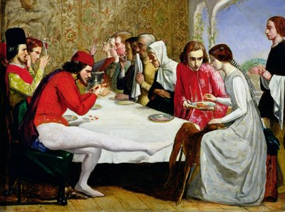 Lorenzo e Isabella, 1849 da John Everett Millais