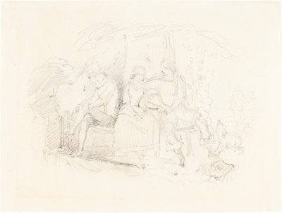 Amanti sotto un Albero da John Everett Millais