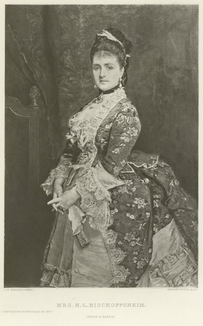 Mrs H L Bischoffsheim da John Everett Millais