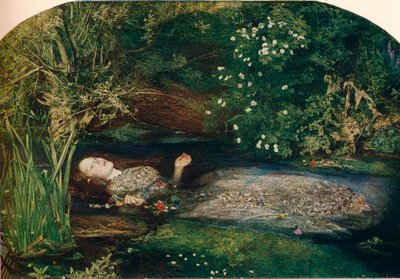 Ofelia, 1851-2, 1911 da John Everett Millais