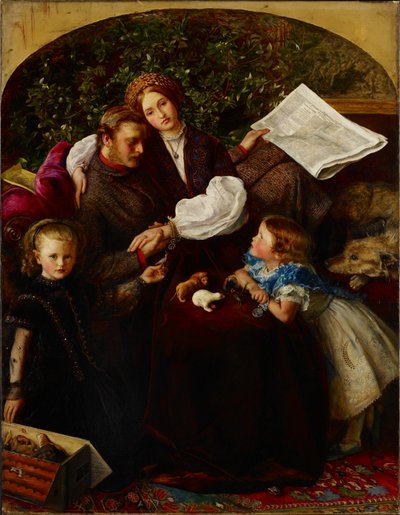 Pace conclusa, 1856 da John Everett Millais