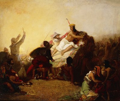 Pizarro che cattura l