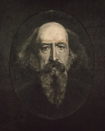 Ritratto di Alfred, Lord Tennyson 1809-1892 da John Everett Millais
