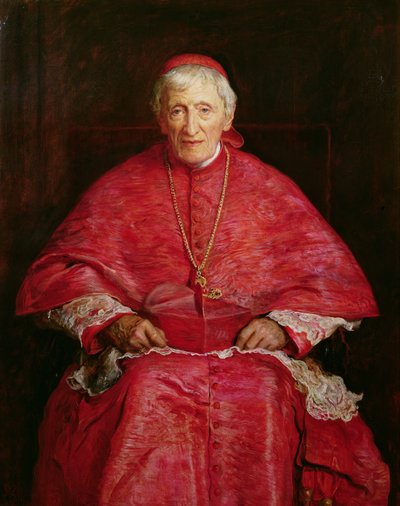 Ritratto del Cardinale Newman (1801-90) da John Everett Millais