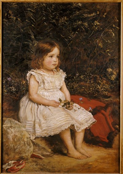 Ritratto di Eveline Lees da bambina, 1875 da John Everett Millais