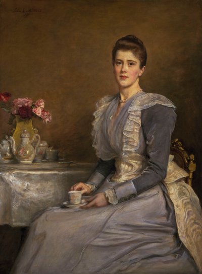 Ritratto di Mrs. Joseph Chamberlain (1864-1957) da John Everett Millais