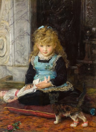 Il gatto con gli stivali da John Everett Millais