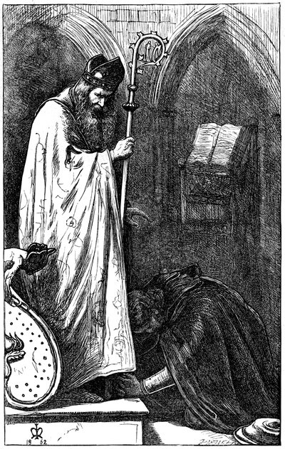 Il Vescovo e il Cavaliere da John Everett Millais