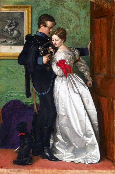 Il Brunswicker nero da John Everett Millais
