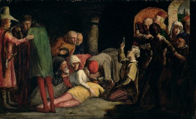 La morte di Romeo e Giulietta, c.1848 da John Everett Millais