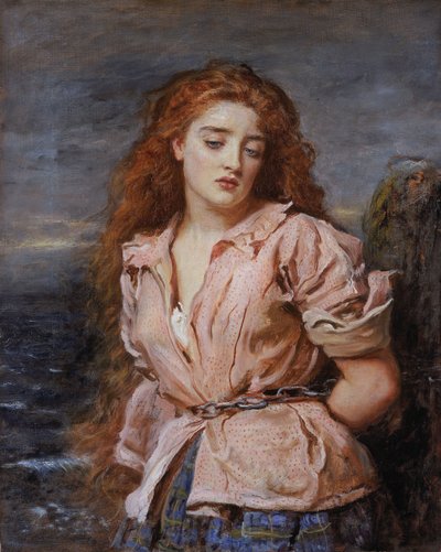 Il martire del Solway".
" da John Everett Millais