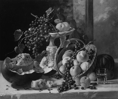 Natura morta con frutta da John F. Francis