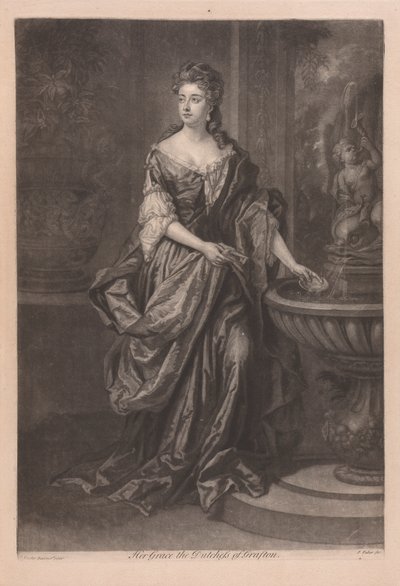 Sua Grazia la Duchessa di Grafton da John Faber the younger
