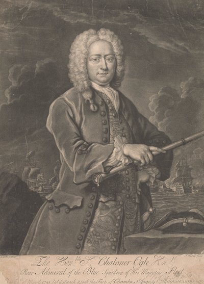Sir Chaloner Ogle da John Faber the younger