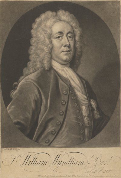 Sir William Wyndham da John Faber the younger