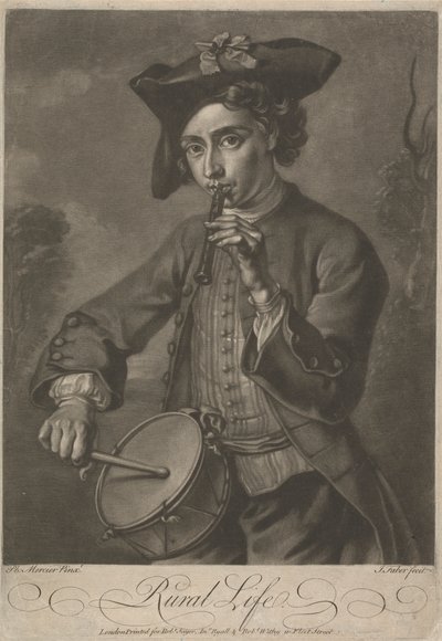 Il divertimento del pastore da John Faber the younger