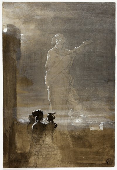 Amleto e il fantasma del padre da John Faed