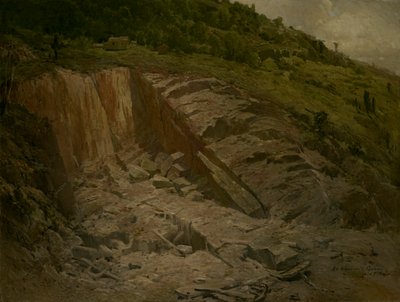 Una cava abbandonata da John Ferguson Weir