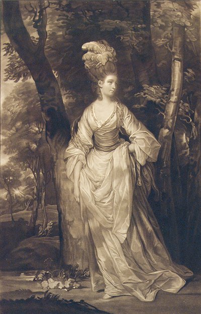 Elizabeth, Duchessa di Hamilton, Brandon e Argyll, dopo C. Read, 1770 da John Finlayson
